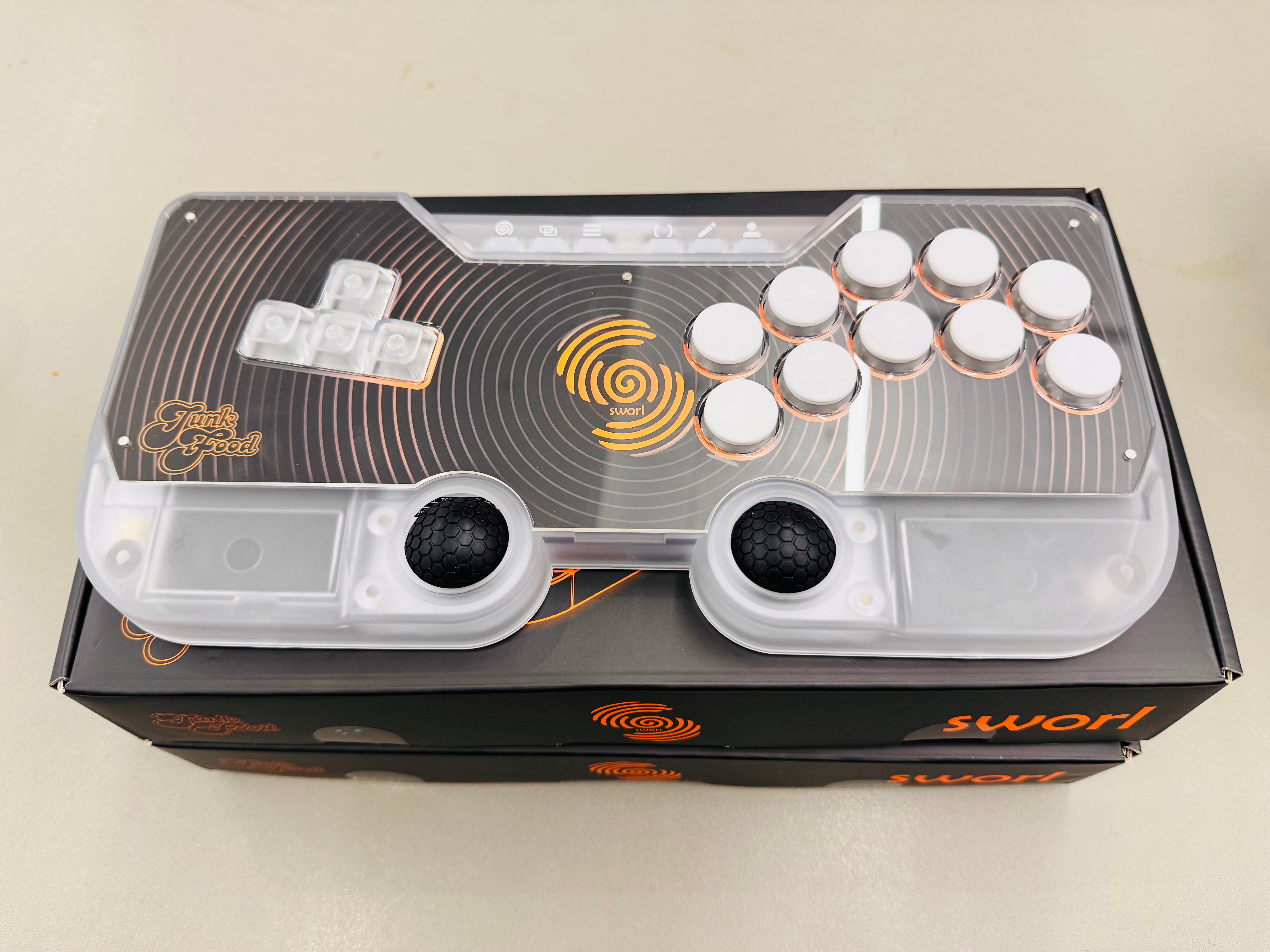 SWORL Multiconsole (CLEAR) – Junkfood Custom Arcades
