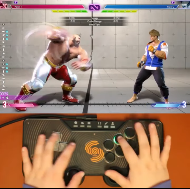 How about a Zangief 360 / 720 on the SWORL?