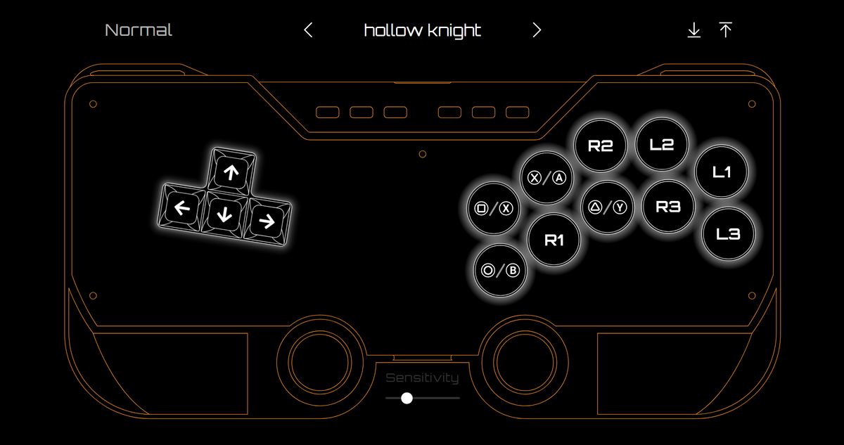 Hollow Knight SWORL layout by meow