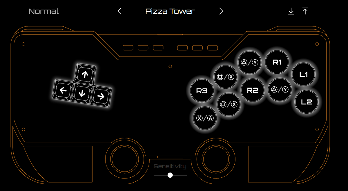 Pizza Tower SWORL layout by GomuGomuNoLen