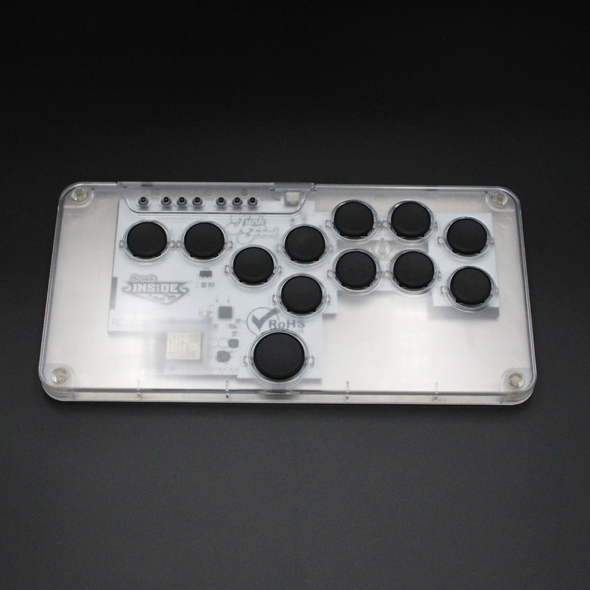 MICRO with Artwork Case (Clear or Smoke) – Junkfood Custom Arcades