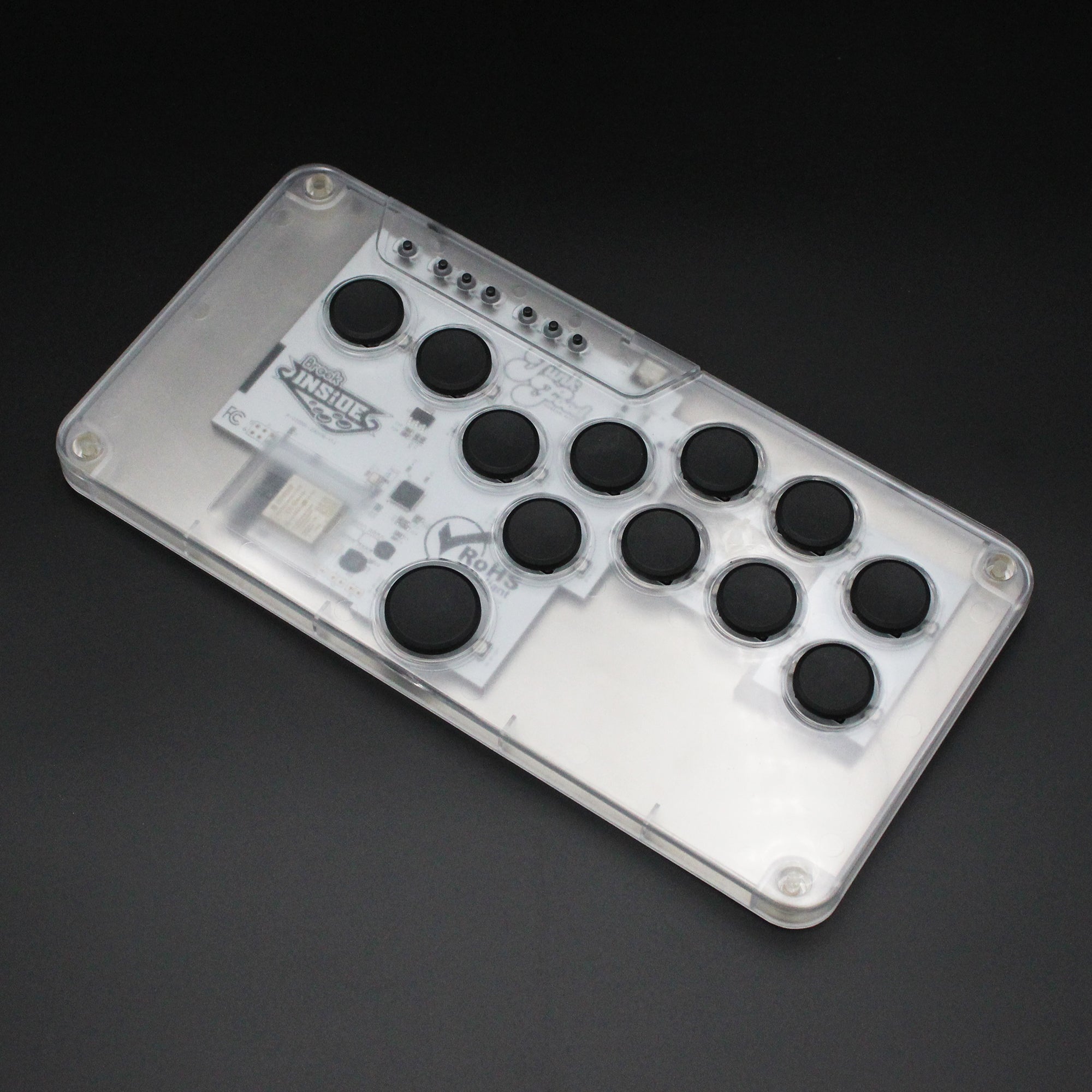 MICRO with Artwork Case (Clear or Smoke) – Junkfood Custom Arcades