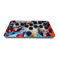 SNK Special Edition Snack Box MICRO leverless FGC fight stick controller with Fatal Fury: City of the Wolves character artwork