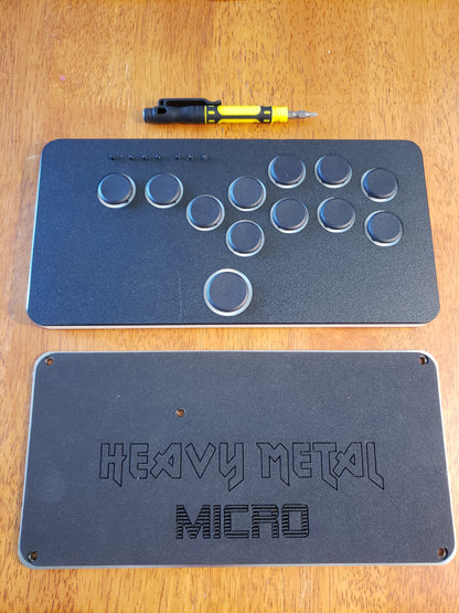 HEAVY METAL micro plate compared to Snackbox Micro